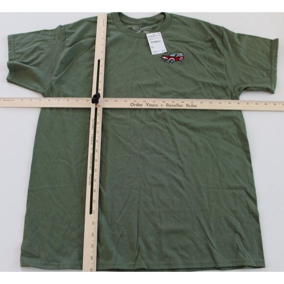 Riot Society Men's Embroidered Jeep Shirt Size L - Picture 3 of 4